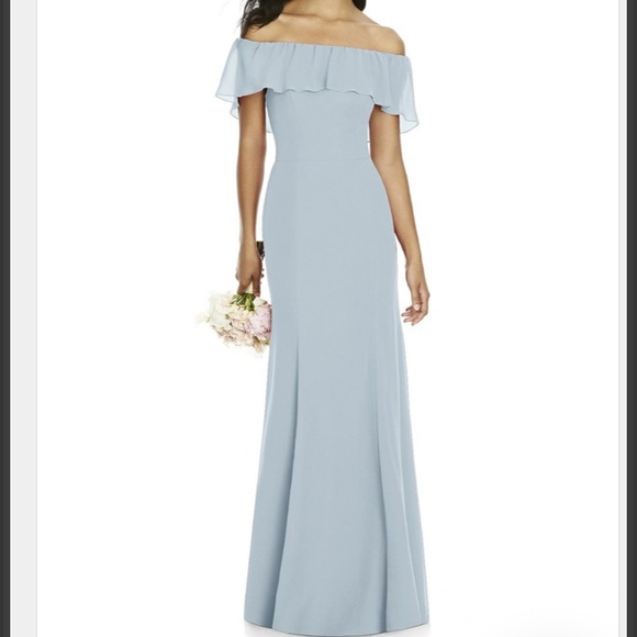 Grey Bridesmaid Dress - Picture 1 of 2